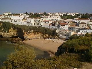 Carvoeiro is beautiful, especially when viewed from the hills on either side of the town.