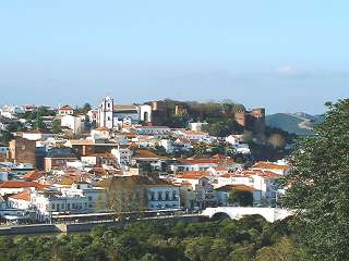 Silves with castle